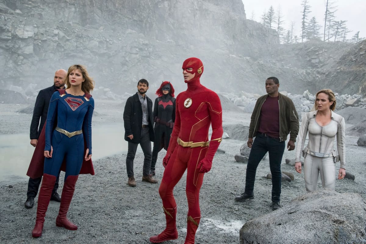 "Crisis" Management: Arrowverse Crossover Finale Poster Reveals The Fate of the Worlds Lies with&#8230; The Green Spectre??? [PREVIEW]