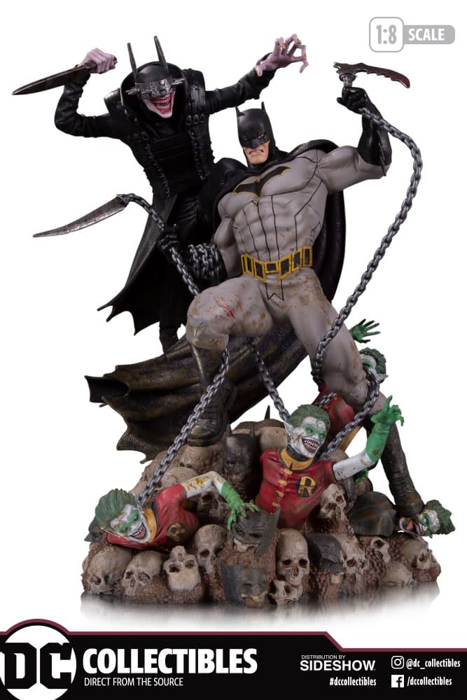 The Batman Who Laughs Wants Blood in New DC Collectibles Statue