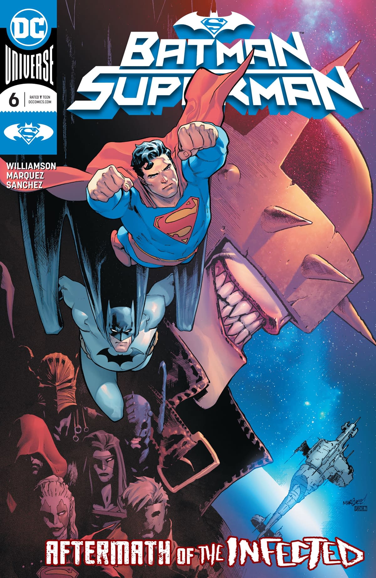 REVIEW: Batman Superman #6 -- "A Gorgeous Symphony Of Superhero Imagery With Nothing Underneath"