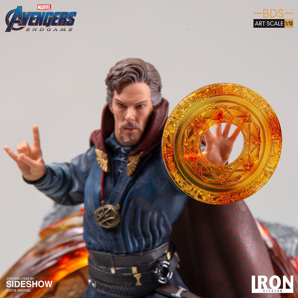 Avengers: Endgame - Star-Lord and Dr. Strange Statues by Iron