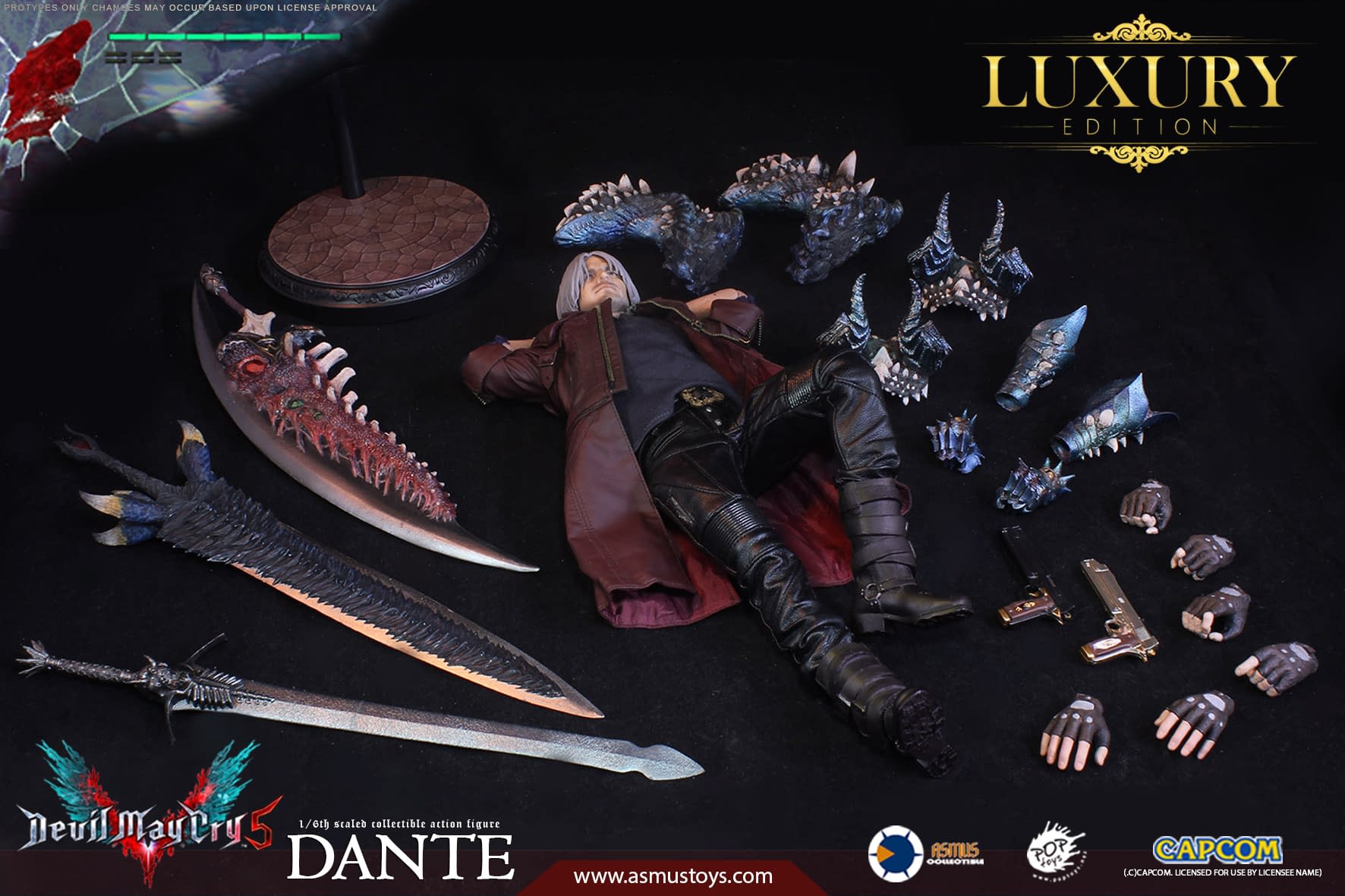 "Devil May Cry V" Dante is Ready to Slay with New Asmus Toys Figure