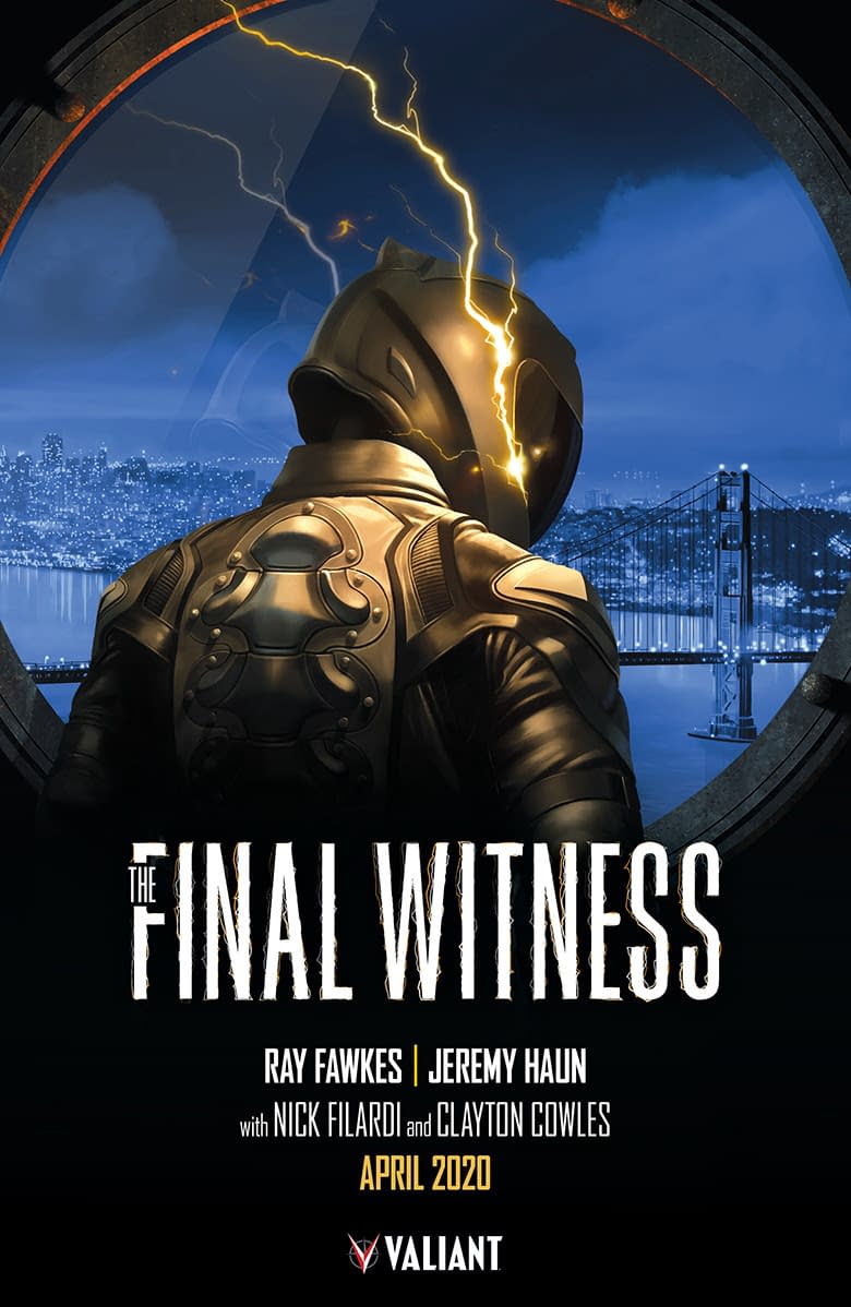 Identity Crisis Solved as Valiant Names Creative Team for Final Witness
