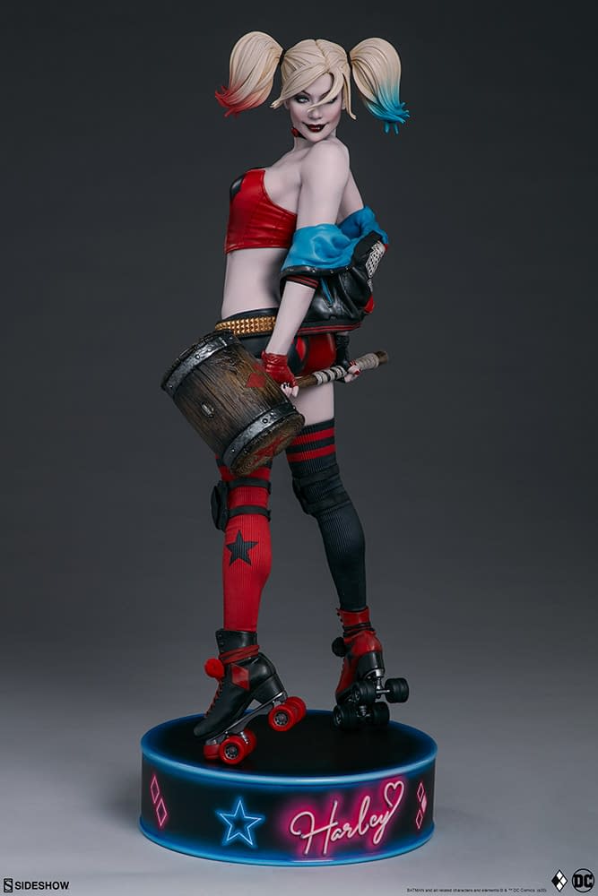 Harley Quinn Hits the Rink as the Sideshow Statue Gets Pre-Orders