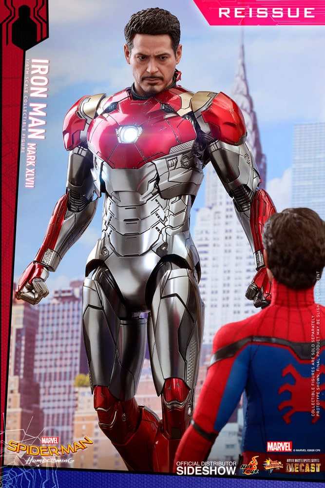 Iron Man Hot Toys from "Spider-Man: Homecoming" Gets Reissue