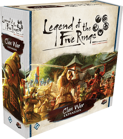 Fantasy Flight Games Previews "Clan War" - "Legend of the Five Rings"