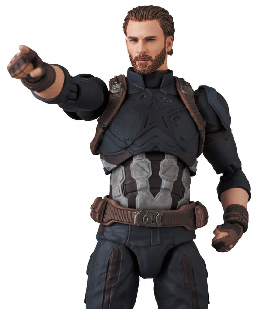 Captain America is the Frontline in the New MAFEX Figure