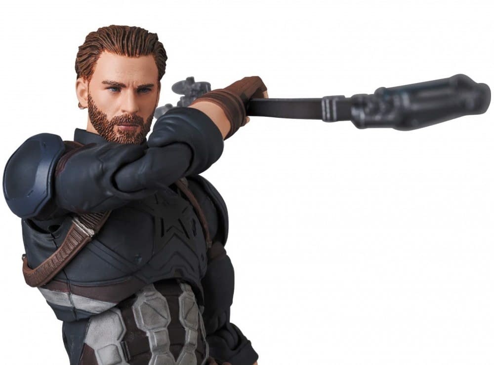 Captain America is the Frontline in the New MAFEX Figure