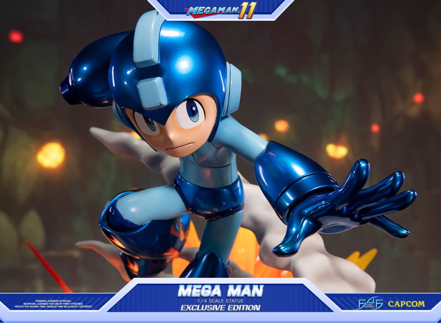 Mega Man Charges Up with New Statues from First 4 Figures