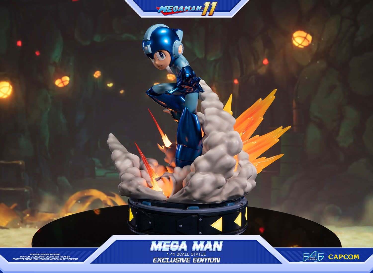 Mega Man Charges Up with New Statues from First 4 Figures