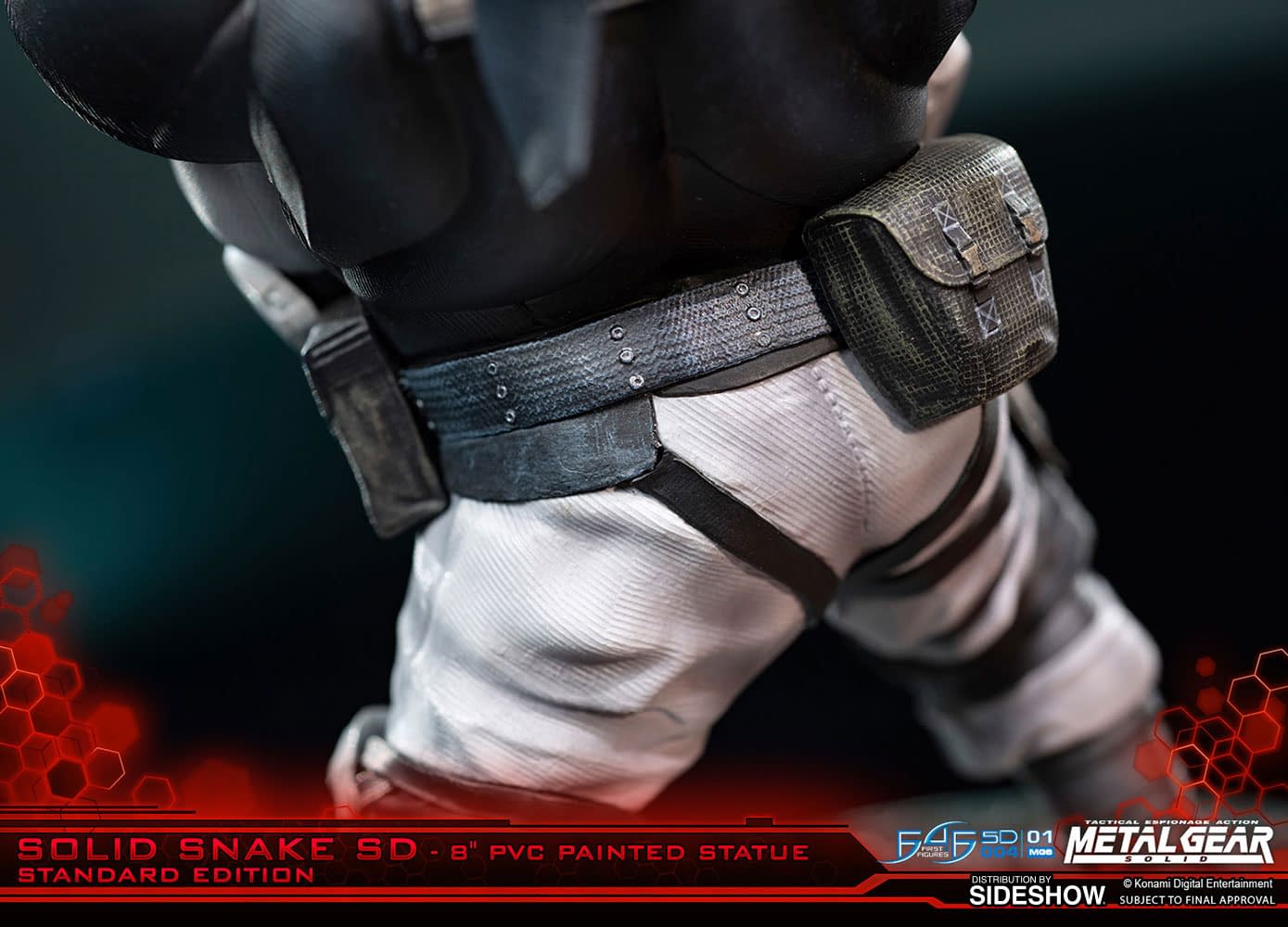 Solid Snake Returns with New "Metal Gear Solid" First 4 Figures Statue