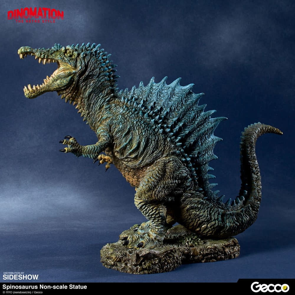 Spinosaurus Dinomation Statue Finally Arrives from Gecco