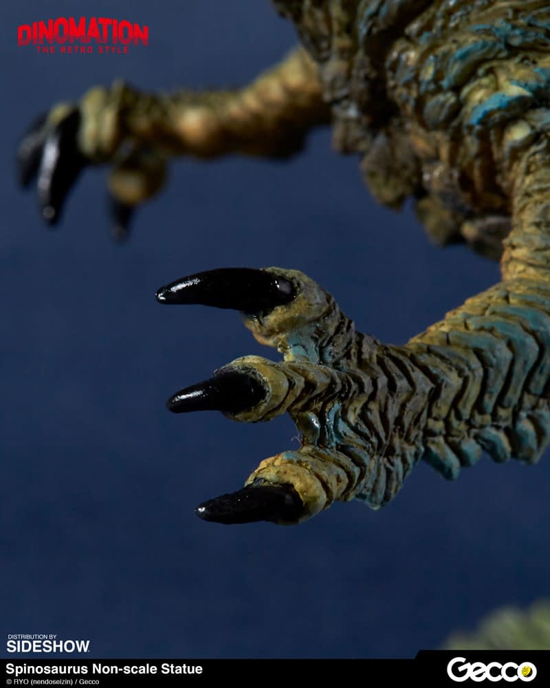 Spinosaurus Dinomation Statue Finally Arrives from Gecco