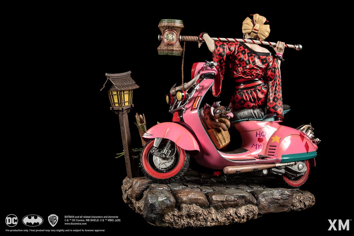 Harley Quinn is a Samurai with New XM Studios Statue 