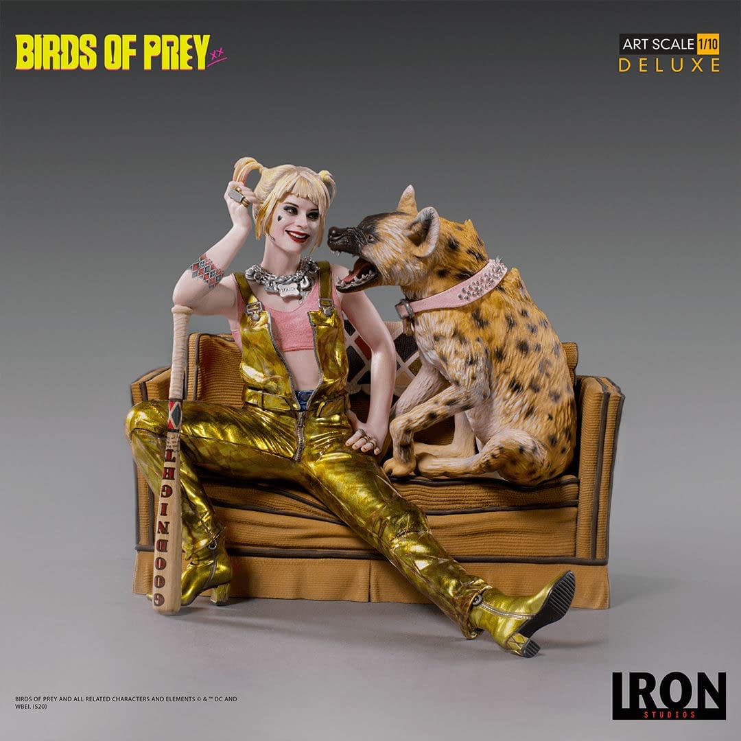 Harley Quinn Has a New Pet in Her New Iron Studios Statue 