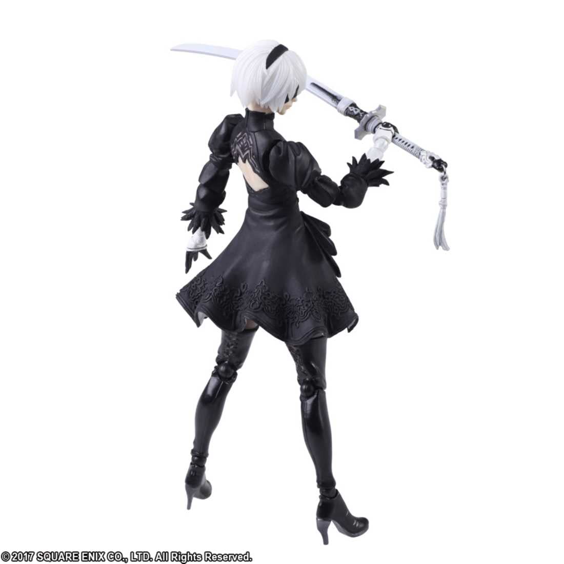 Nier Automata YoRHa 2B Gets Her Own Figure from Bring Arts