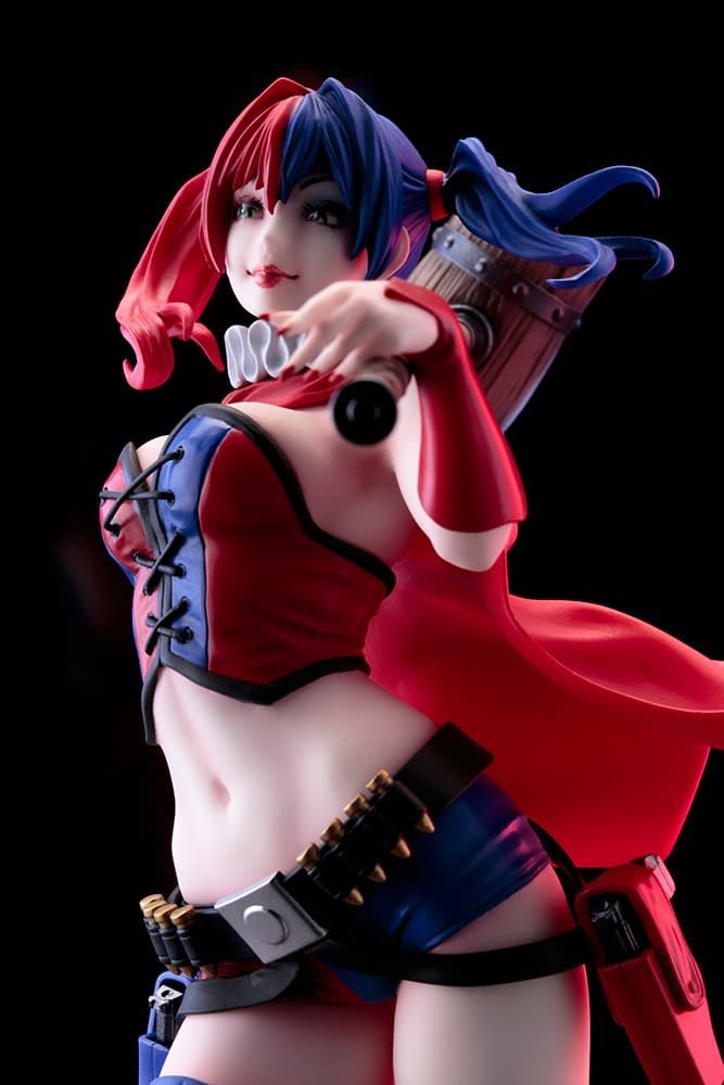 Harley Quinn, and Other Heroines Get 2nd Edition Kotobukiya Statues