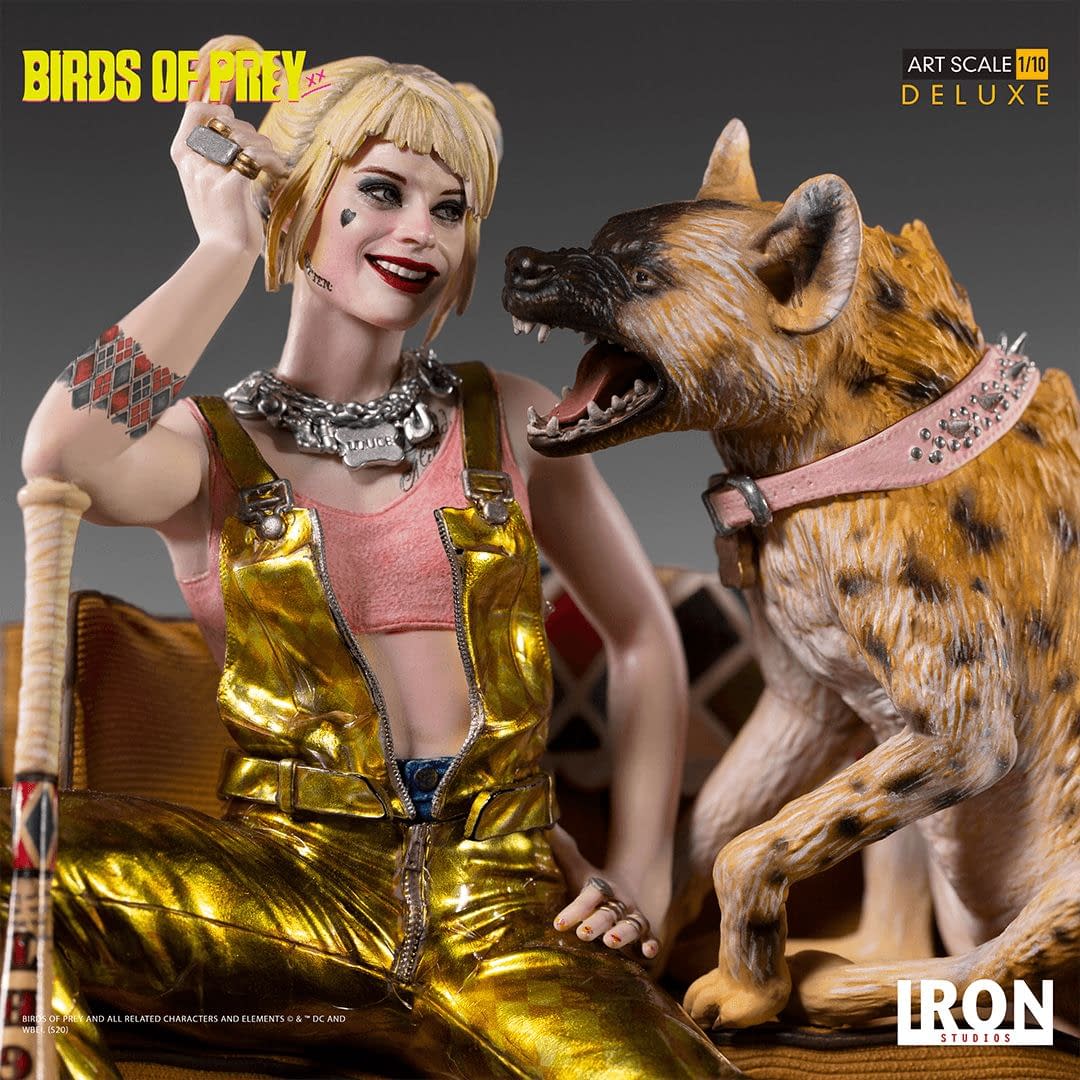 Harley Quinn Has a New Pet in Her New Iron Studios Statue 