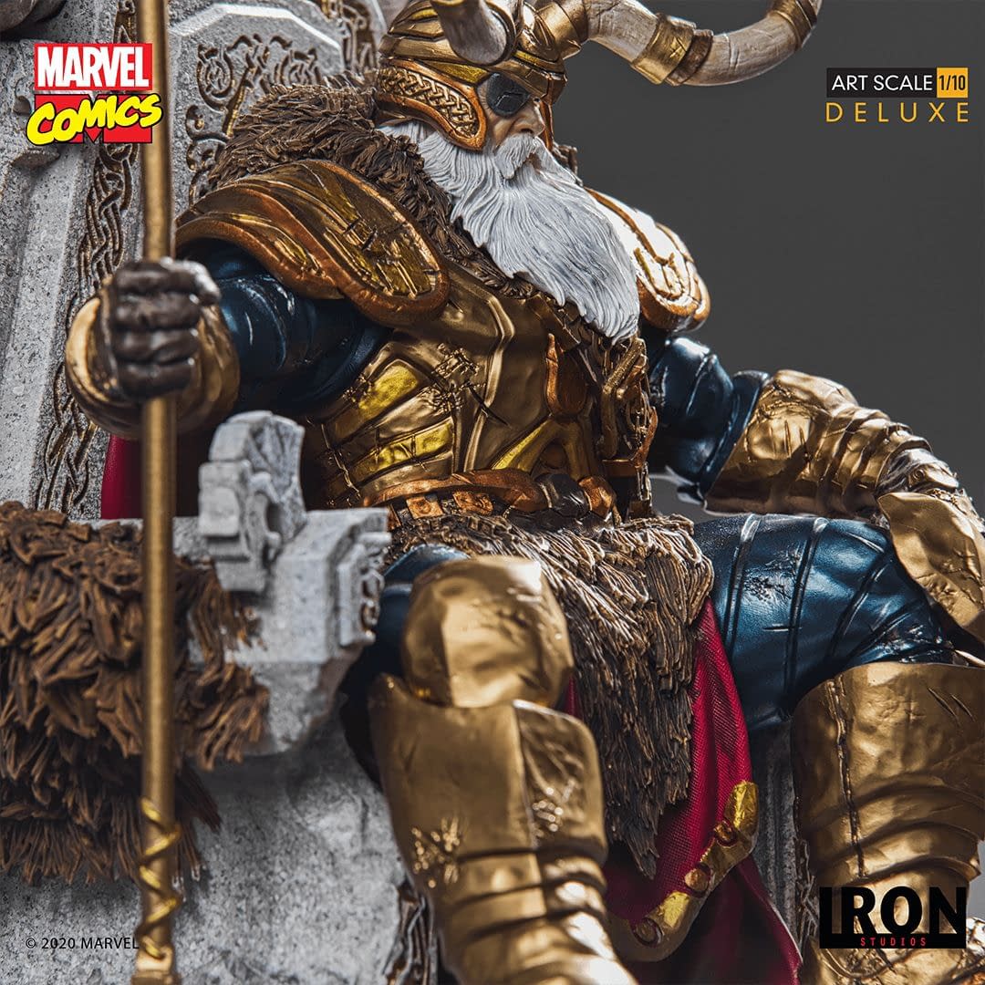 Odin Welcomes You to Asgard with New Iron Studios Statue