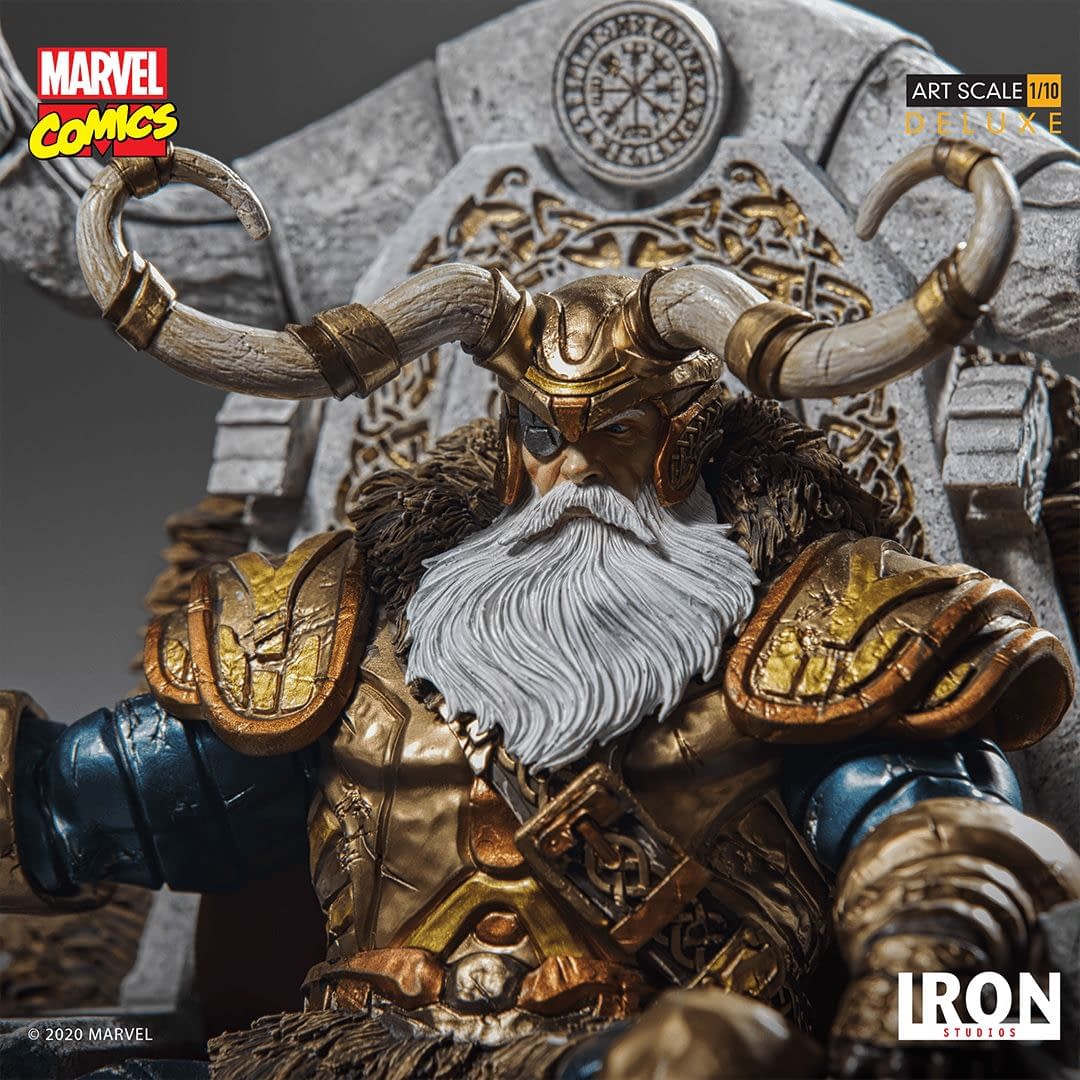 Odin Welcomes You to Asgard with New Iron Studios Statue
