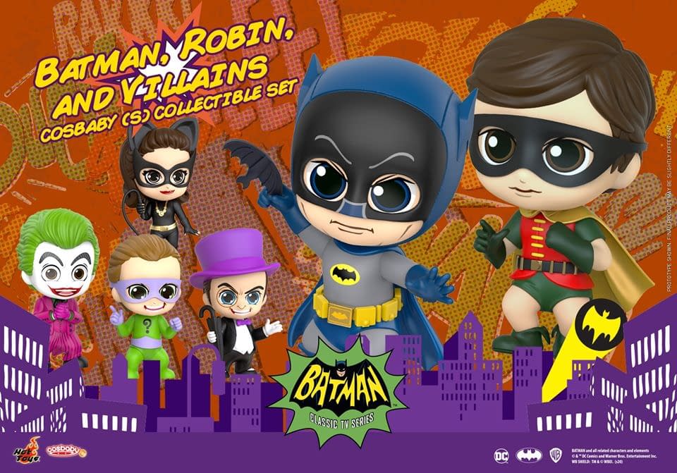 Batman 1966 Gets Adorable with New Hot Toys Cosbaby Figures 