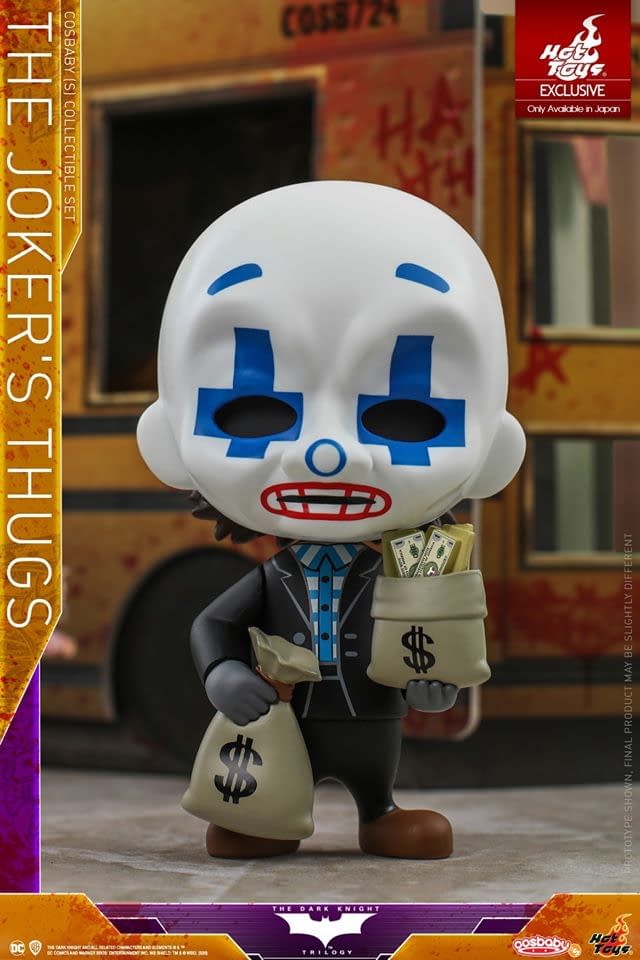 "The Dark Knight" Joker's Thugs Stage a Robbery with Hot Toys 