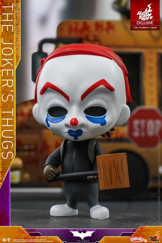 "The Dark Knight" Joker's Thugs Stage a Robbery with Hot Toys 