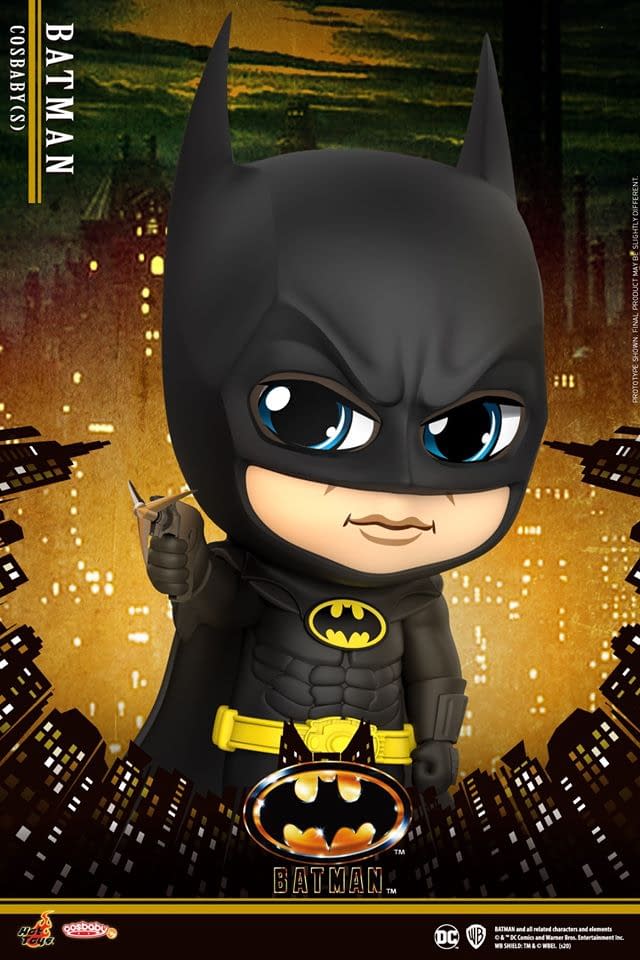 Batman 1989 Gets Adorable with New Cosbaby Figures From Hot Toys