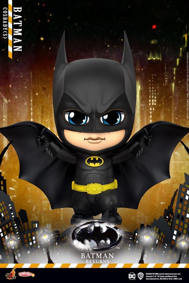 "Batman Returns" Receives Cosbaby Collectibles from Hot Toys