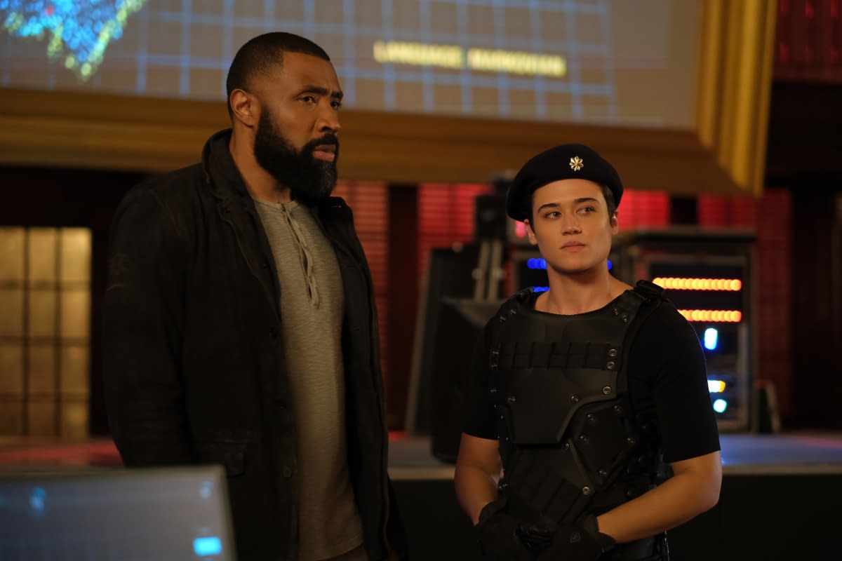 "Black Lightning" Releases Wayne Brady/Tyson Spikes AKA Gravedigger First-Look; New "The Book of Markovia: Chapter Three" Preview