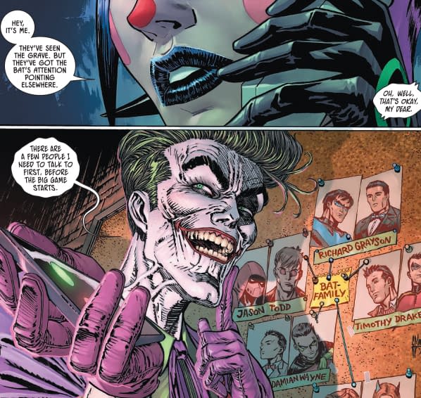 Joker Knows Bruce Is Batman But Has A Plan (Secret Files #3 Spoilers).