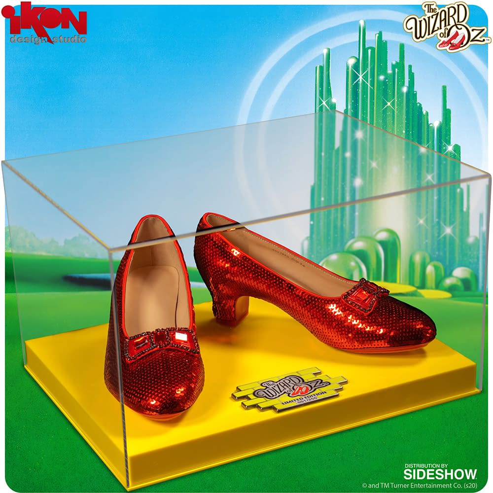 "The Wizard of Oz" Ruby Slipper Replica Are Here from Ikon Design Studio