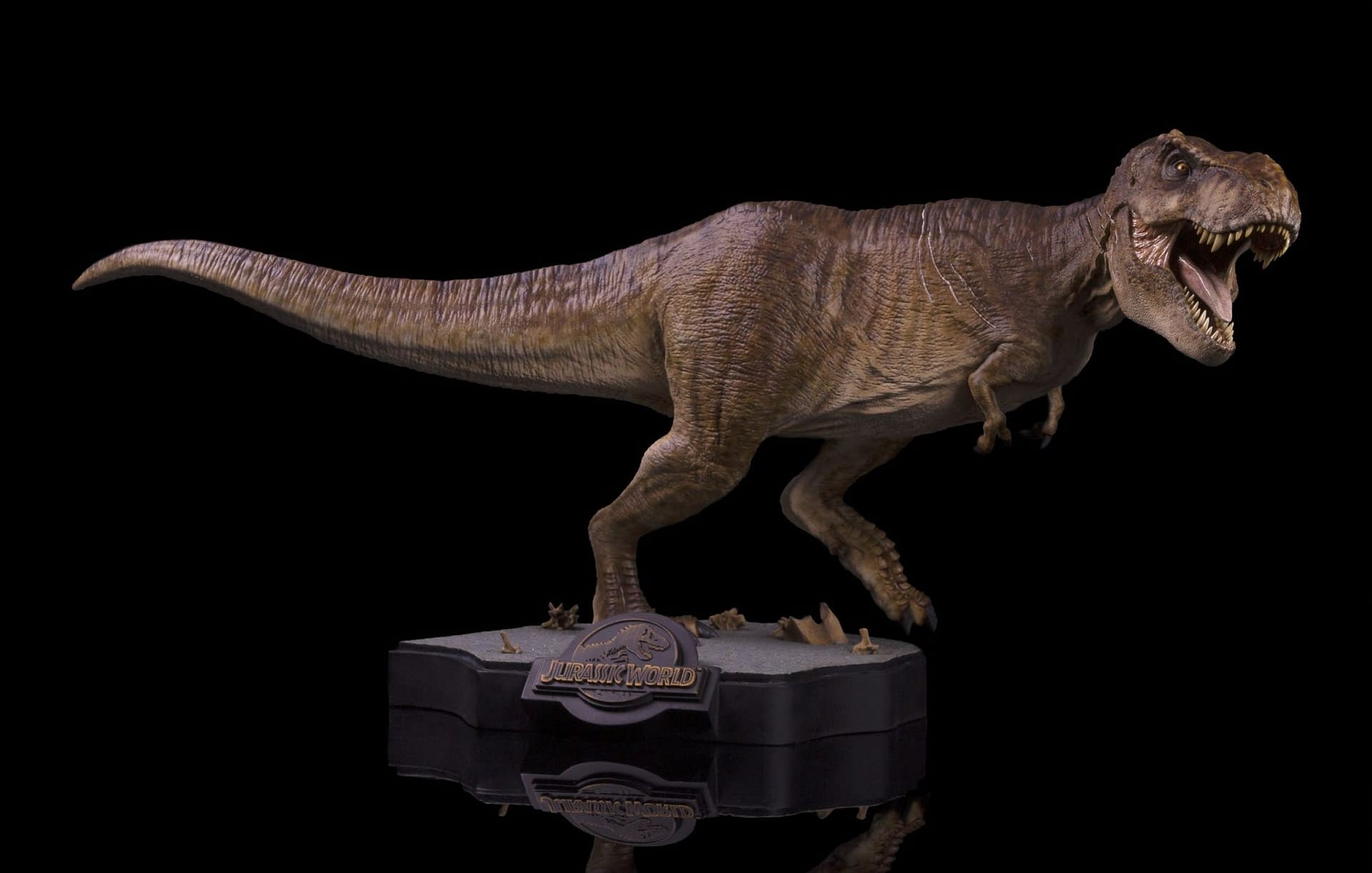 "Jurassic World" T-Rex is on the Loose with New Chronicle Statue 
