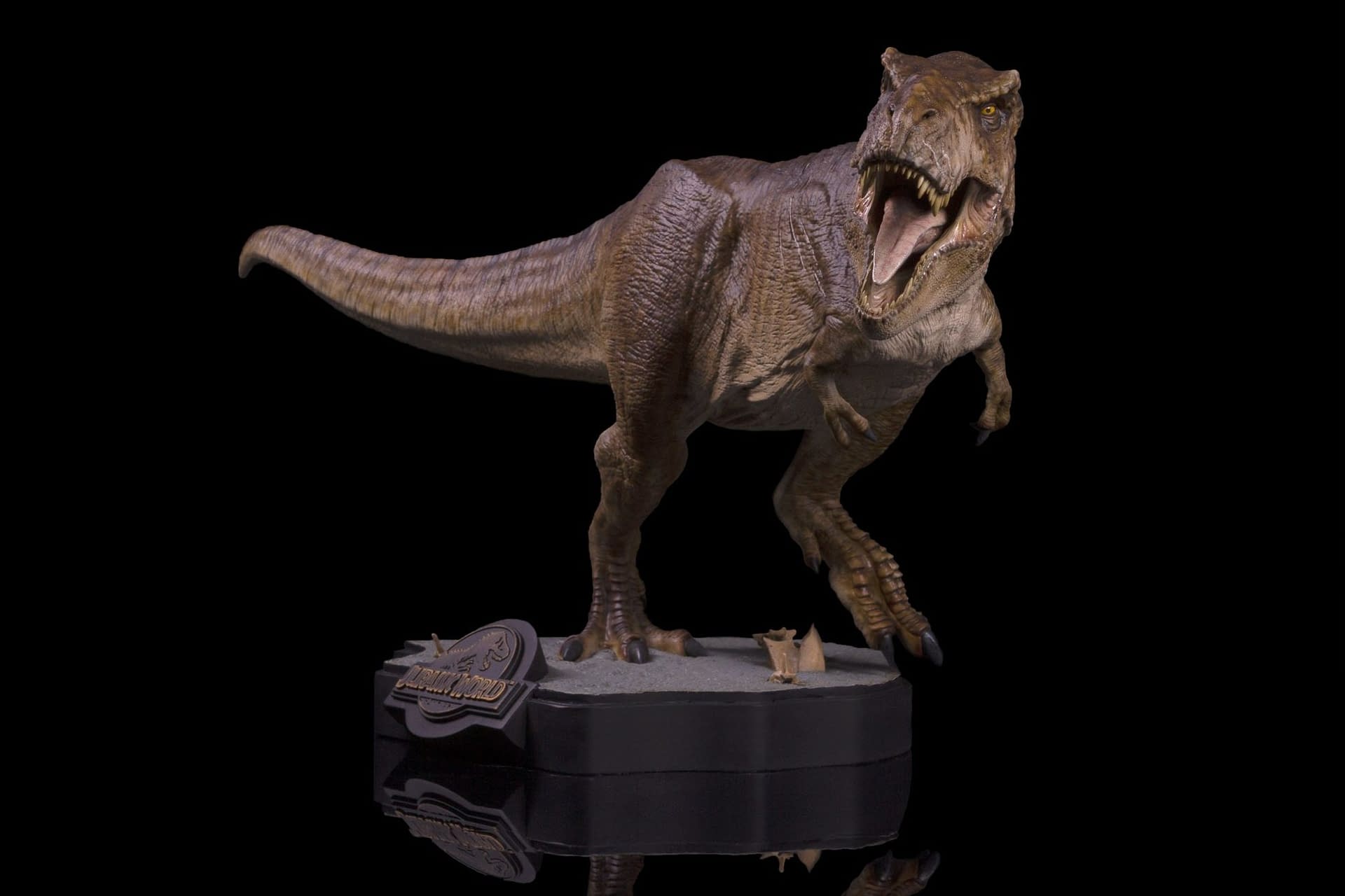 "Jurassic World" T-Rex is on the Loose with New Chronicle Statue 