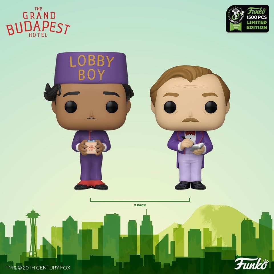 Funko ECCC Reveals - "Starship Troopers" and "Grand Budapest Hotel"