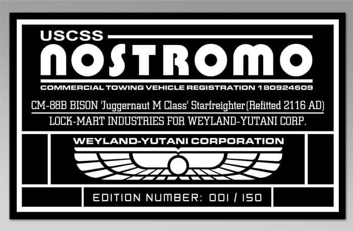 "Alien" Nostromo Lands as a New Collectible with HCG