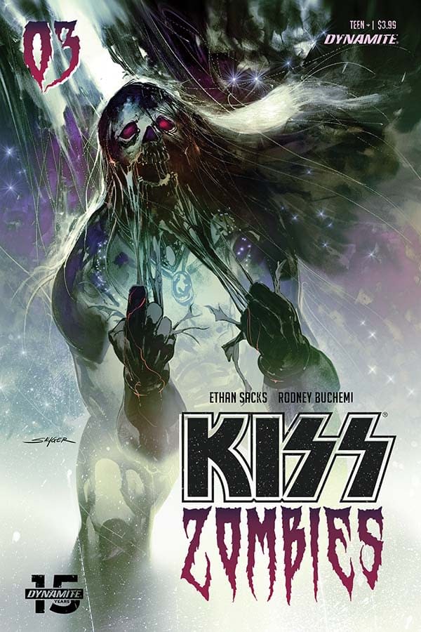 Ethan Sacks' Writer's Commentary on Kiss: Zombies #3 &#8211; Land Of The Dead Meet Footloose