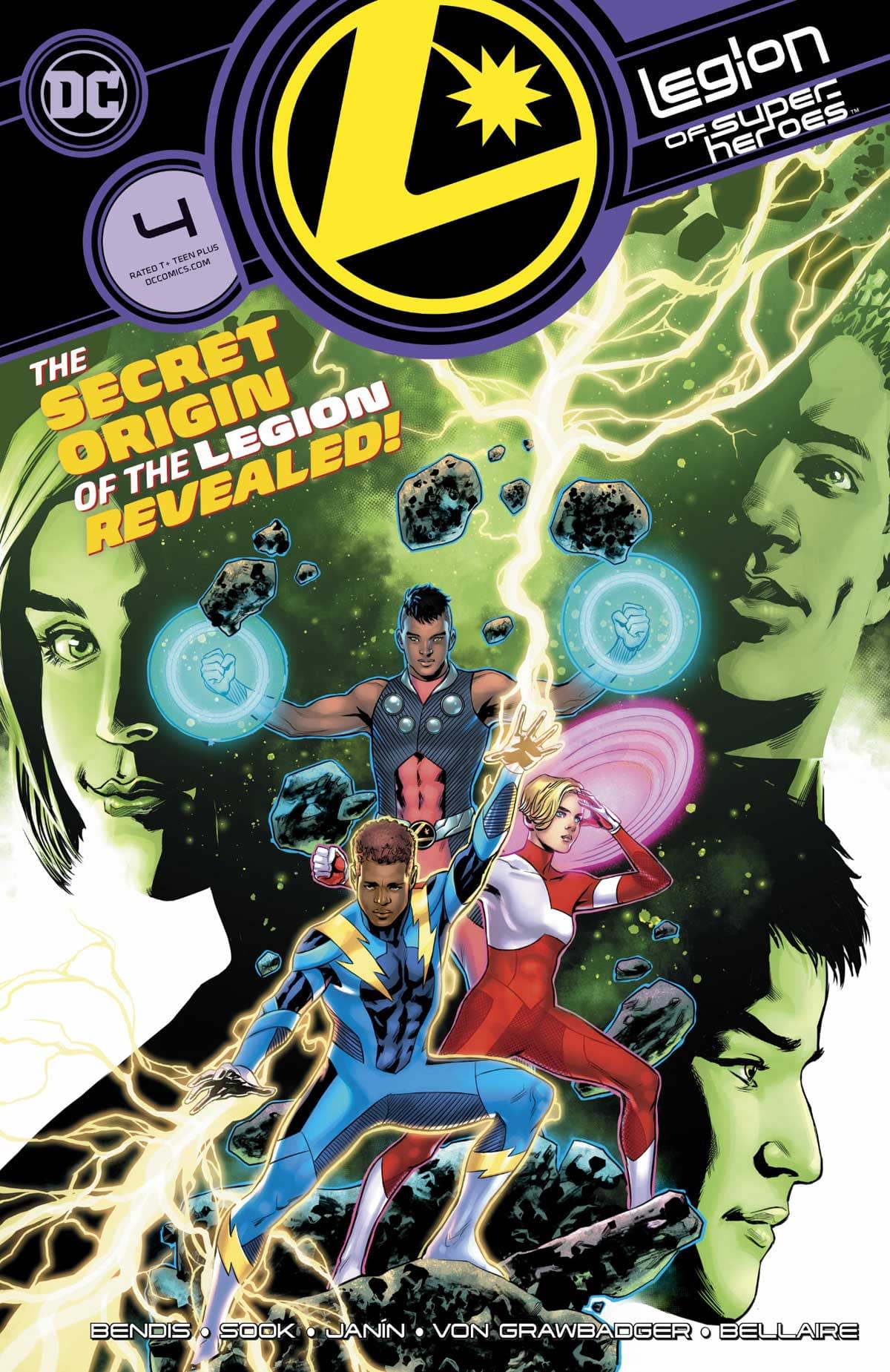 REVIEW: Legion Of Super-Heroes #4 -- "The Real First Issue Of The Latest Futuristic Reboot"