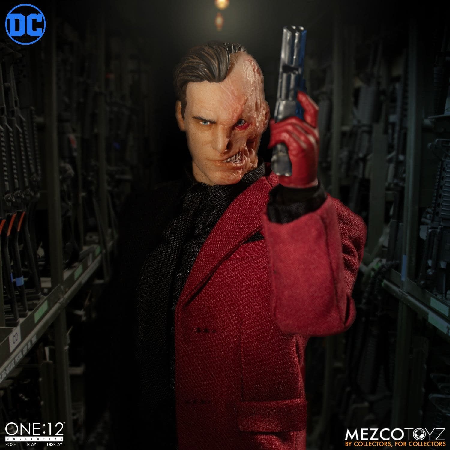Two-Face Tries His Luck With New Mezco Toys One:12 Figure