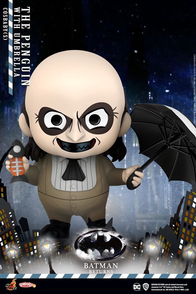 "Batman Returns" Receives Cosbaby Collectibles from Hot Toys