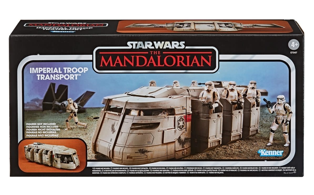 "The Mandalorian" Troop Transport Goes Vintage With Hasbro