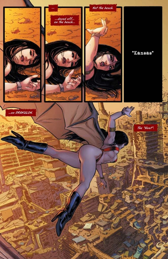 Extended Preview of Tomorrow's Vampirella #8