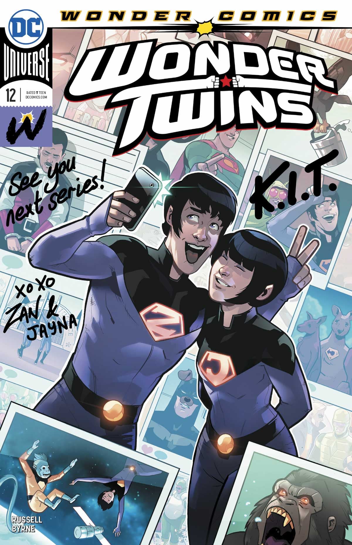 REVIEW: Wonder Twins #12 -- "The Perfect Punctuation Mark On A Breathtakingly Entertaining Series"