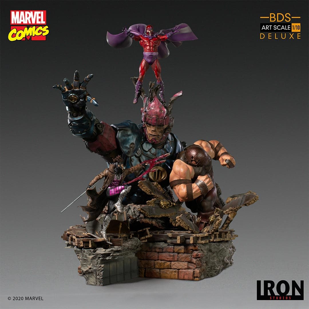 X-Men vs Sentinel Gets a Second Statue with Iron Studios 