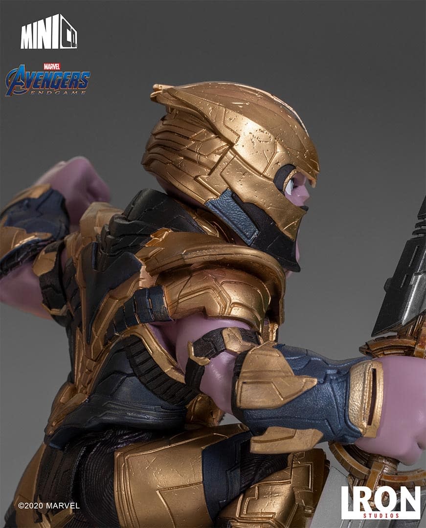 Thanos and Thor Get Minico Statues with Iron Studios
