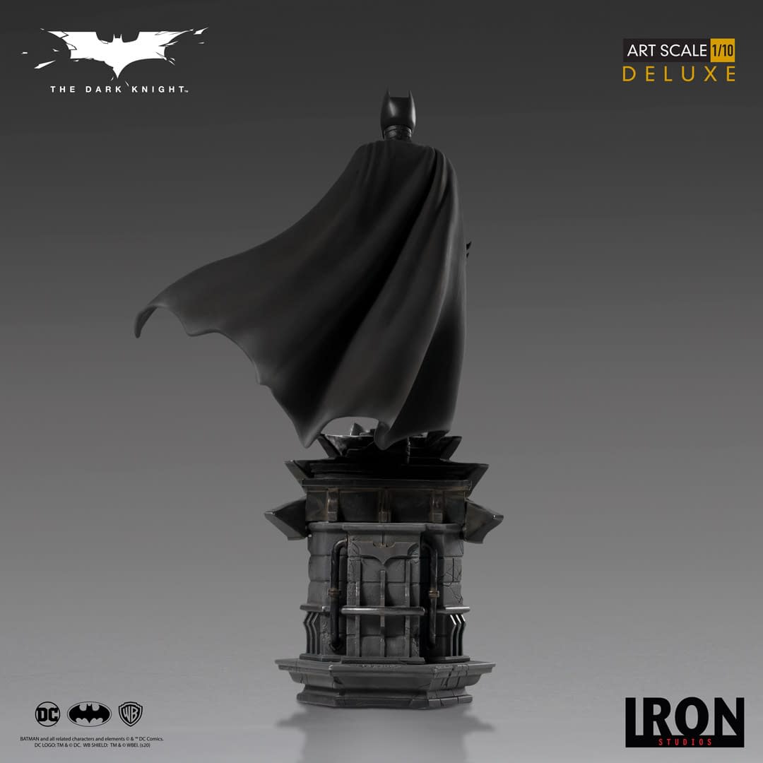 Batman Rises with a New Statue from Iron Studios 