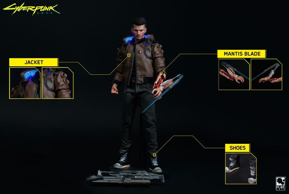 "Cyberpunk 2077" Gets It's First 1/6th Scale Figure From Pure Arts