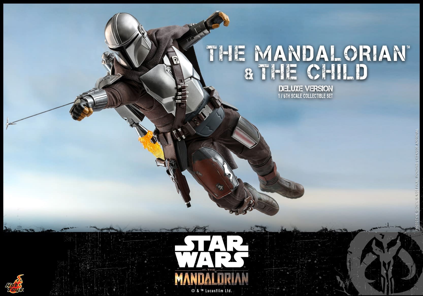 "The Mandalorian" and The Child Finally Arrive at Hot Toy