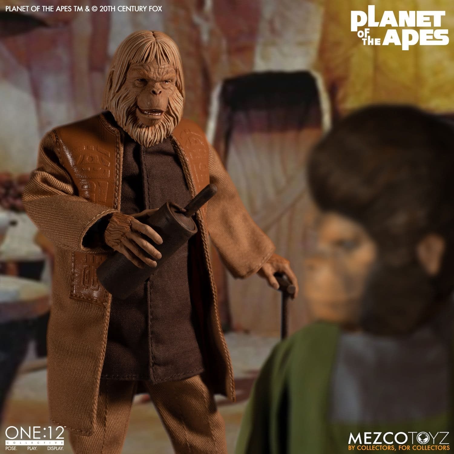 "Planet of the Apes" (1968) Dr. Zaius Arrives at Mezco Toyz 