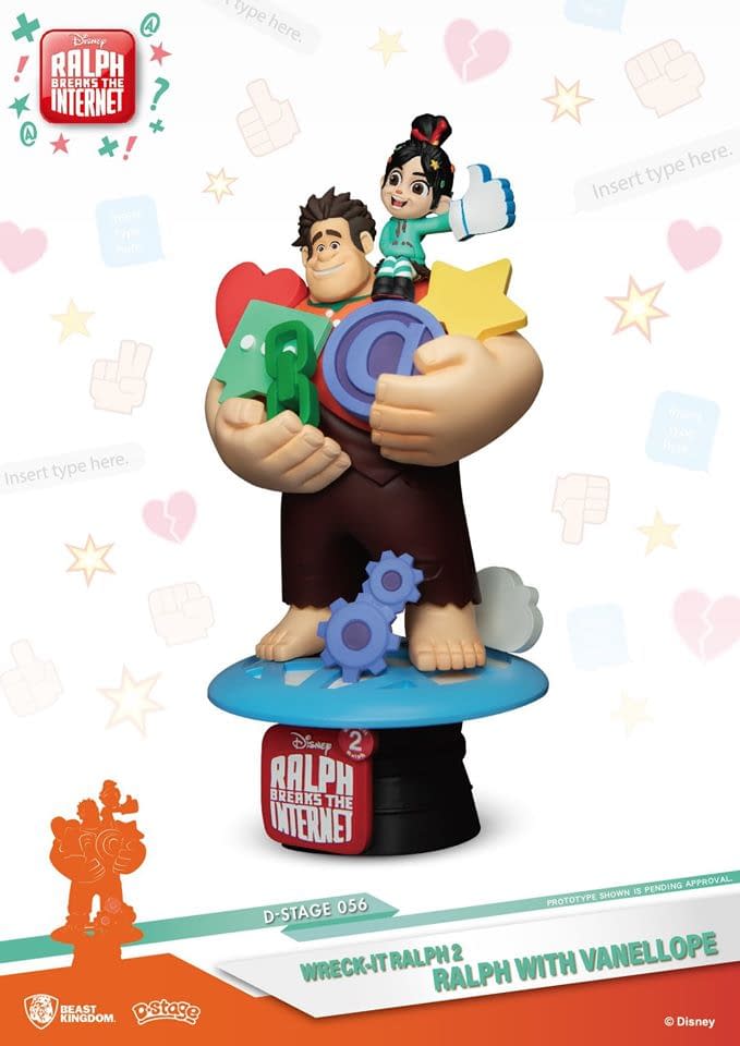 "Wreck It Ralph" and Vanellope Get an Adorable Statue from Beast Kingdom