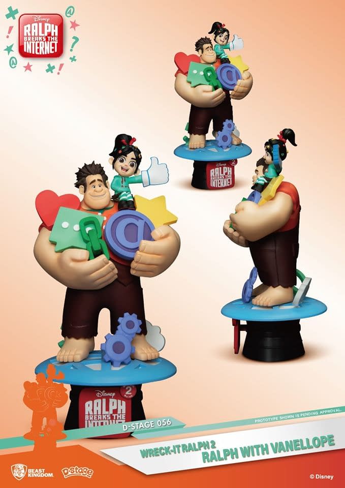 "Wreck It Ralph" and Vanellope Get New Statue from Beast Kingdom